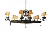 2nd Avenue Designs White 116473 - 60" Wide Andorra 12 Light Chandelier