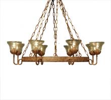 2nd Avenue Designs White 120792 - 42" Wide Cormac 8 Light Chandelier