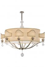 2nd Avenue Designs White 141785 - 50"L Helena 8 Arm Oblong Chandelier