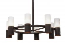 2nd Avenue Designs White 149629 - 60"W Farmington 8 LT Chandelier