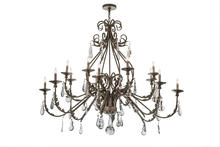 2nd Avenue Designs White 169173 - 60"W French Elegance 16 LT Chandelier