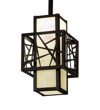 2nd Avenue Designs White 217646 - 7" Square Quadrato Rich Umador Pendant