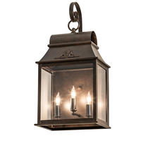 2nd Avenue Designs White 233843 - 10" Wide Bastille Lantern Wall Sconce