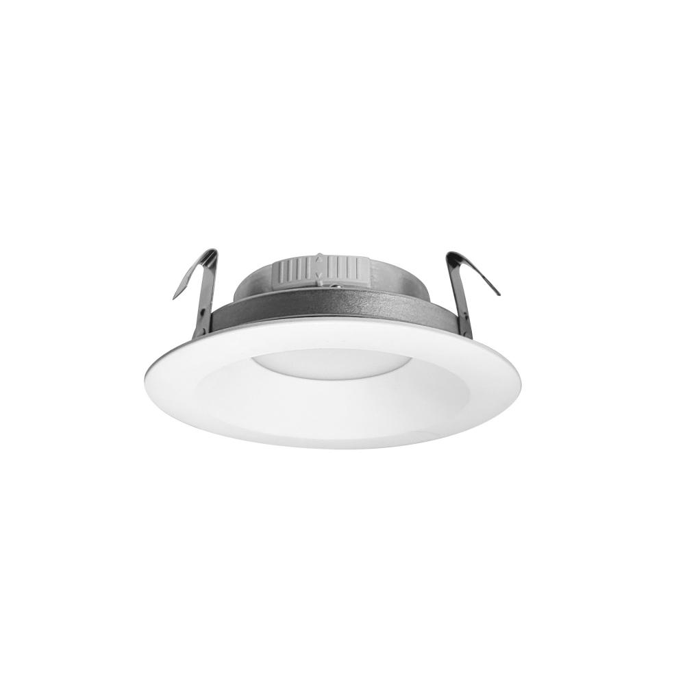 4" Contractor Series LED Retrofit Reflector with Selectable CCT, Matte Powder White (12-Pack)