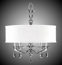 American Brass & Crystal CH5484-O-36G-ST-HL - 19 inch Kensington Empire Drum Shade Chandelier