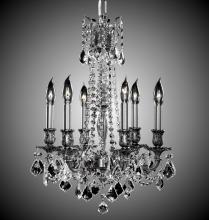 American Brass & Crystal CH9212-A-16G-PI - 6 Light Biella Chandelier