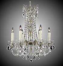 American Brass & Crystal CH9282-A-07G-PI - 6 Light Crystella Chandelier