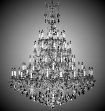 American Brass & Crystal CH9327-O-08G-ST - 60 Light Elise Chandelier