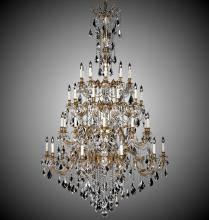 American Brass & Crystal CH9828-O-21S-PI - 40 Light Bellagio Chandelier