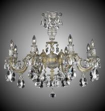 American Brass & Crystal FM9744-O-08G - 8 Light Marlena Flush Mount