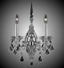 American Brass & Crystal WS9392-O-05S-ST - 2 Light Venetian Wall Sconce