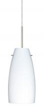 Besa Lighting 1JC-151207-LED-SN - Besa Tao 10 LED Pendant Opal Matte Satin Nickel 1x9W LED