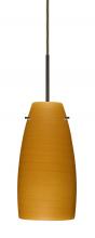 Besa Lighting 1JC-1512OK-LED-BR - Besa Tao 10 LED Pendant Oak Bronze 1x9W LED