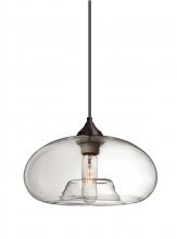 Besa Lighting 1JC-BANACL-BR - Besa Pendant Bana Bronze Clear 1x60W Medium Base