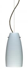 Besa Lighting 1KX-1512KR-LED-BR - Besa Tao 10 LED Cable Pendant Chalk Bronze 1x9W LED