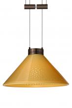 Besa Lighting 1XA-282490-BR - Besa Pendant Kona Bronze Mango Starpoint 1x50W Halogen