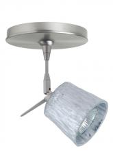 Besa Lighting 1SP-5145SF-SN - Besa Spotlight Nico 3 Satin Nickel Stone Silver Foil 1x50W Halogen Mr16