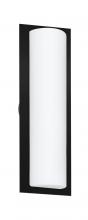 Besa Lighting 2NW-BARC18-BK - Besa Barclay 18 Wall, Opal Matte, Black, 2x40W B10