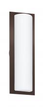 Besa Lighting 2NW-BARC18-BR - Besa Barclay 18 Wall, Opal Matte, Bronze, 2x40W B10