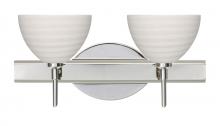 Besa Lighting 2SW-4679KR-CR - Besa Wall Brella Chrome Chalk 2x40W G9