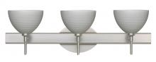 Besa Lighting 3SW-4679TN-SN - Besa Wall Brella Satin Nickel Titan 3x40W G9