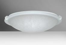 Besa Lighting 9680ST-LED-WH - Besa Ceiling Trio 20 White Stucco 3x11W LED