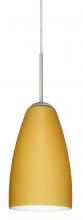 Besa Lighting J-1511VM-SN - Besa Riva 9 Pendant For Multiport Canopy Satin Nickel Vanilla Matte 1x75W Medium Base