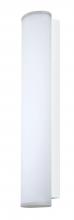 Besa Lighting KILLIAN26-LED-SN - Besa, Killian 26, Satin White, Satin Nickel Finish, 3x 5W LED