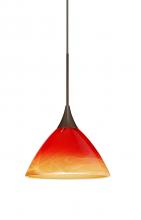 Besa Lighting XP-1743SL-BR - Besa Pendant Domi Bronze Solare 1x50W Halogen