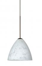 Besa Lighting XP-177919-BR - Besa Pendant Mia Bronze Carrera 1x50W Halogen