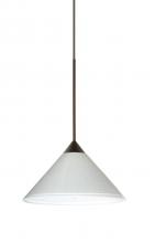 Besa Lighting XP-282453-BR - Besa Pendant Kona Bronze White Starpoint 1x50W Halogen