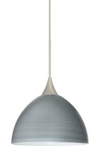 Besa Lighting XP-4679TN-SN - Besa Pendant Brella Satin Nickel Titan 1x50W Halogen