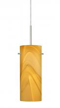 Besa Lighting 1JC-4123HN-LED-SN - Besa Stilo 10 LED Pendant Honey Satin Nickel 1x9W LED