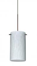 Besa Lighting 1XP-440419-BR - Besa Pendant Stilo 7 Bronze Carrera 1x50W GY6.35