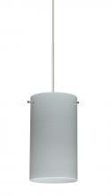 Besa Lighting 1XP-4404KR-SN - Besa Pendant Stilo 7 Satin Nickel Chalk 1x50W GY6.35