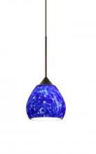 Besa Lighting XP-560586-BR - Besa Pendant Tay Tay Bronze Blue Cloud 1x50W Halogen