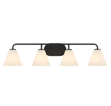 Savoy House 8-2988-4-BK - Blair 4-Light Bathroom Vanity Light in Matte Black