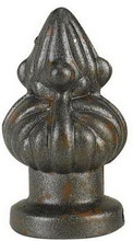 CAL Lighting FA-5052A - WHITE METAL CAST FINIAL