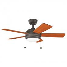 Kichler 330171OZ - Starkk™ LED 42" Fan Olde Bronze®