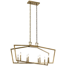 Kichler 43494NBR - Linear Chandelier 8Lt