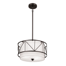 Kichler 52074BK - Pendant/Semi Flush 3Lt