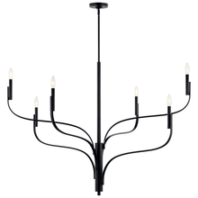 Kichler 52674BK - Chandelier 6Lt