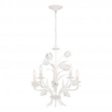 Crystorama 4815-WW - Southport 5 Light Wet White Chandelier