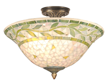 Dale Tiffany TH70655 - Cadena Mosaic Flush Mount