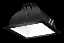 RAB Lighting NDLED4SD-50YN-W-B - RECESSED DOWNLIGHTS 12 LUMENS NDLED4SD 4 INCH SQUARE UNIVERSAL DIMMING 50 DEGREE BEAM SPREAD 3500K