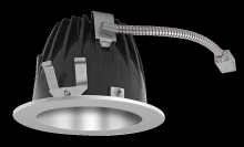 RAB Lighting NDLED6RD-80YY-S-S - RECESSED DOWNLIGHTS 20 LUMENS NDLED6RD 6 INCH ROUND UNIVERSAL DIMMING 80 DEGREE BEAM SPREAD 2700K