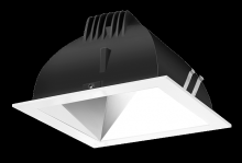 RAB Lighting NDLED6SD-50YNHC-S-W - RECESSED DOWNLIGHTS 20 LUMENS NDLED6SD 6 INCH SQUARE UNIVERSAL DIMMING 50 DEGREE BEAM SPREAD 3500K