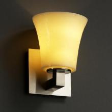 Justice Design Group CNDL-8921-14-CREM-NCKL - Modular 1-Light Wall Sconce