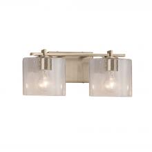 Justice Design Group FSN-8442-30-SEED-BRSS - Era 2-Light Bath Bar