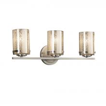 Justice Design Group FSN-8453-10-MROR-NCKL - Atlas 3-Light Bath Bar